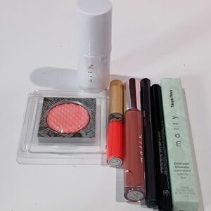 Mally Beauty Makeup Bundle | Primer, Lipstick & Eye Essentials | New
